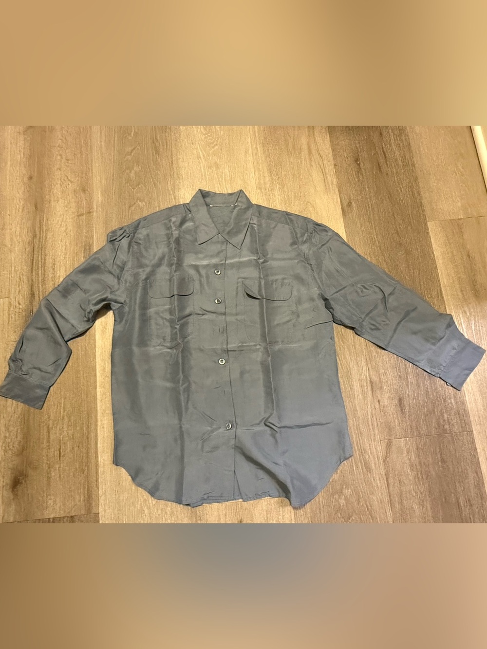 Vintage 80s silk shirt